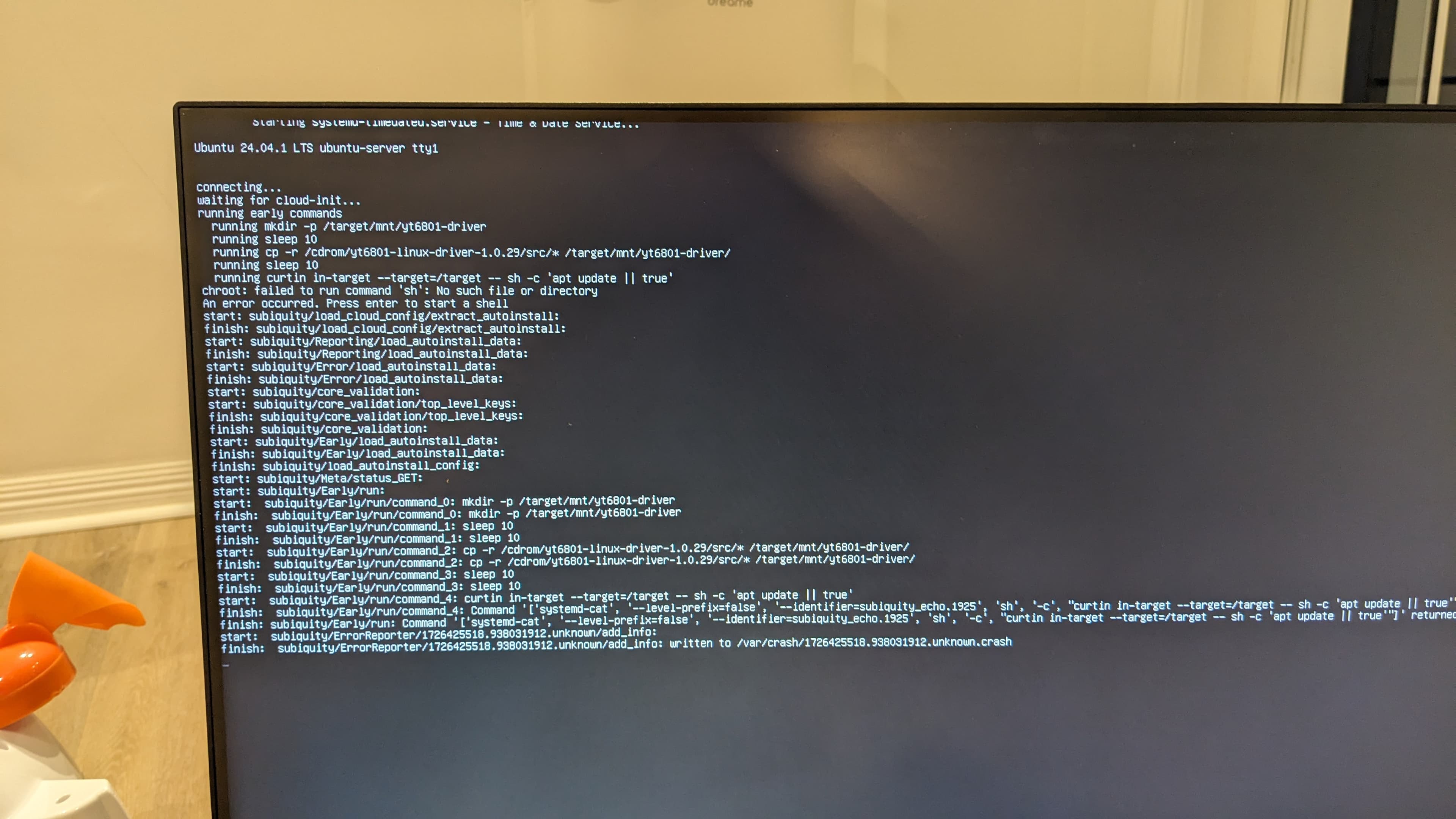 Another shell and chroot variation failing