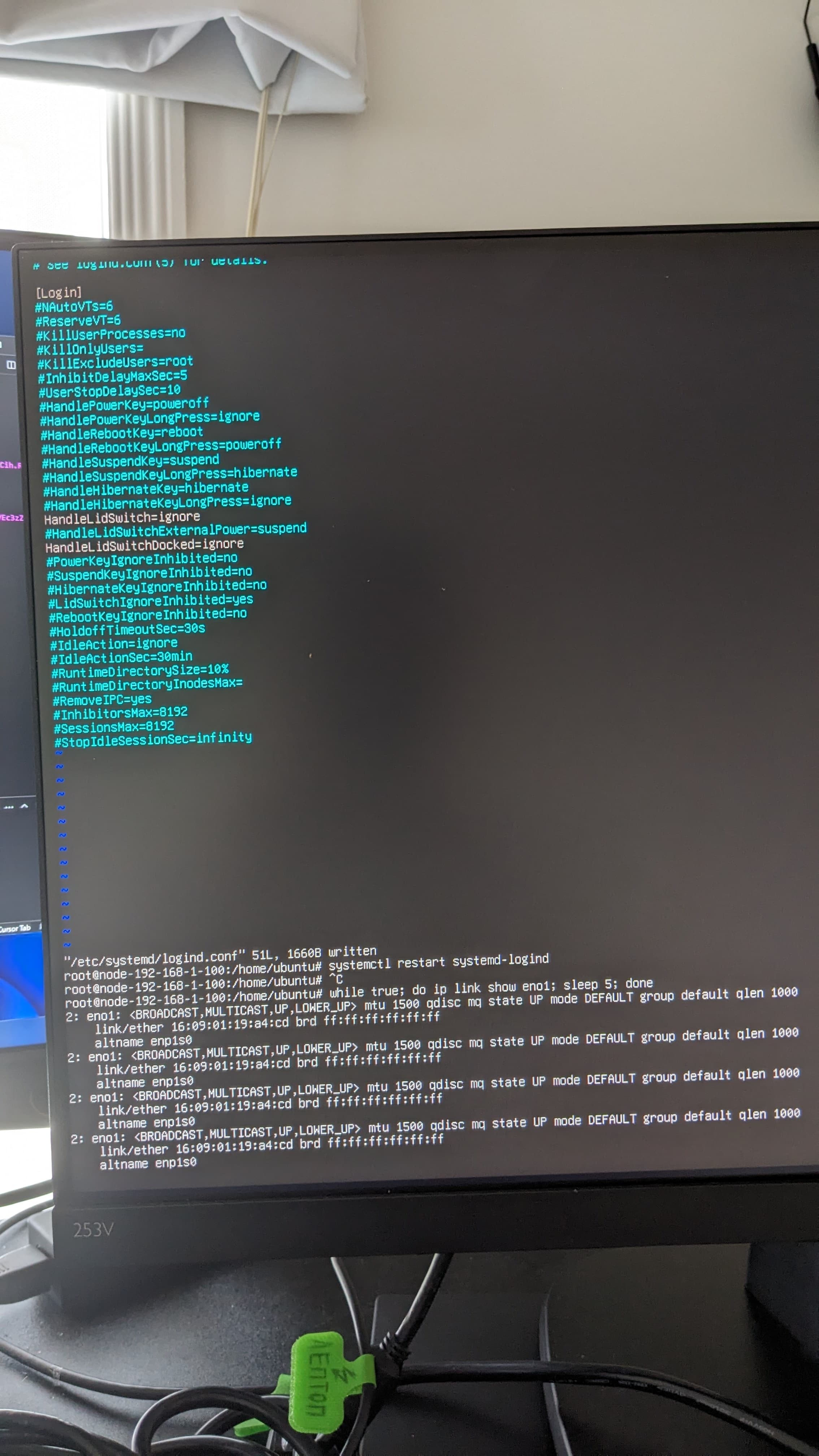 Ubuntu Server boot menu