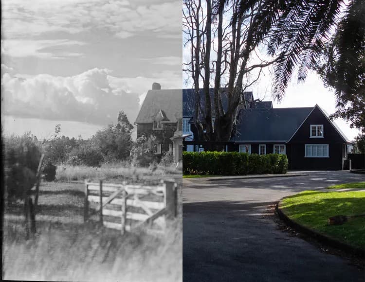 New Zealand Then and Now